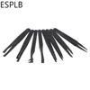 ESPLB 8pcs/Set Anti-Static Plastic Tweezers ESD Curved Straight Forceps Electronic PCB Repair Hand Tools Tweezers ► Photo 1/6