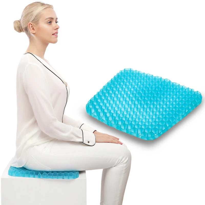 Health Care Gel Cushion Summer Cool Breathable Seat Cushion Cellular