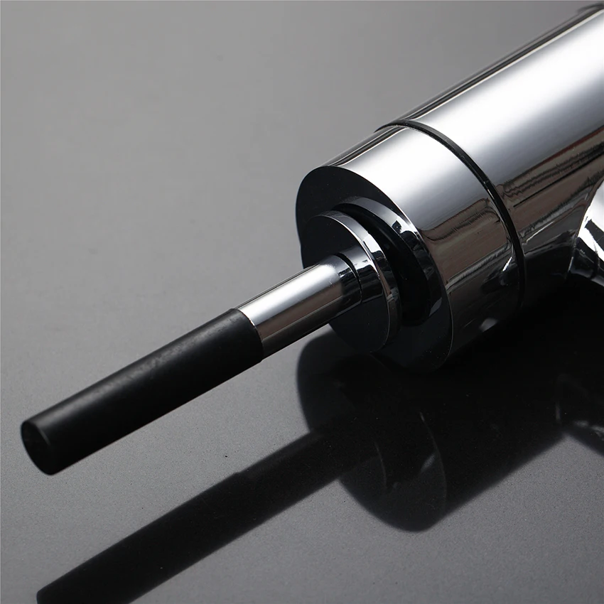  KEMAIDI New Kitchen Faucet Temperature Sensor LED Light Swivel Chrome Sink Basin Deck Brass Torneir - 32475632975