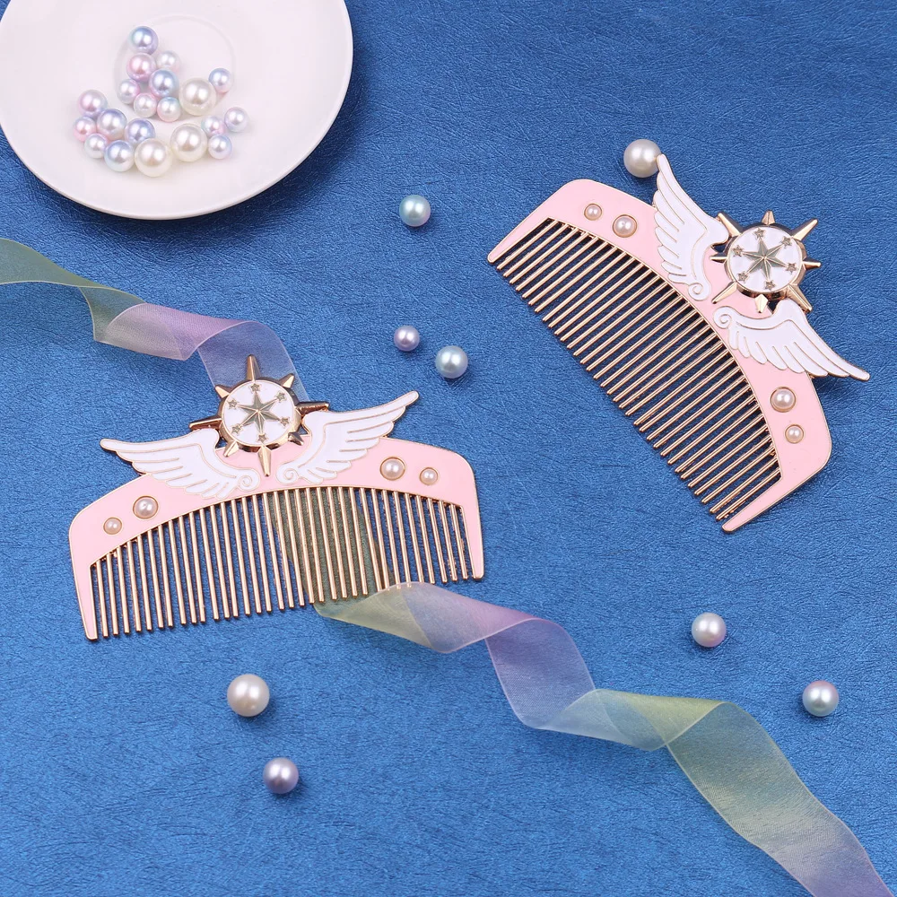 

Card Captor SAKURA Cos Makeup Comb Sets Magic Cosplay Prop With Comb Tools Gift Drop Ship