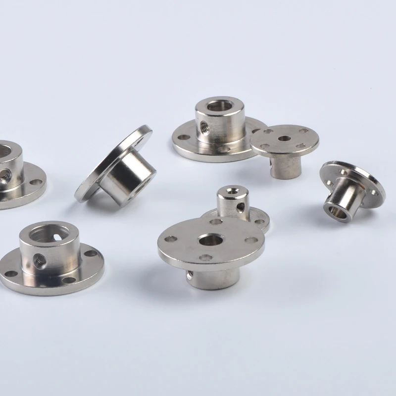 1pc 45 steel material Flange Shaft Coupling 3 12mm Rigid Flange Motor