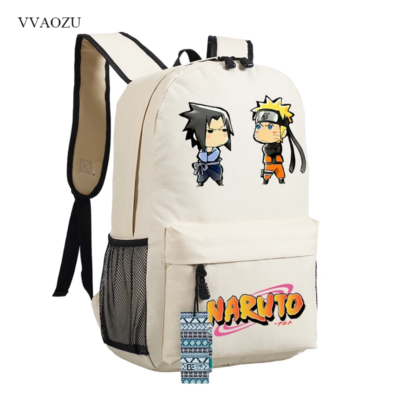 Школьные рюкзаки для девочек и мальчиков классные ранцы на плечо с аниме Наруто - Фото №1