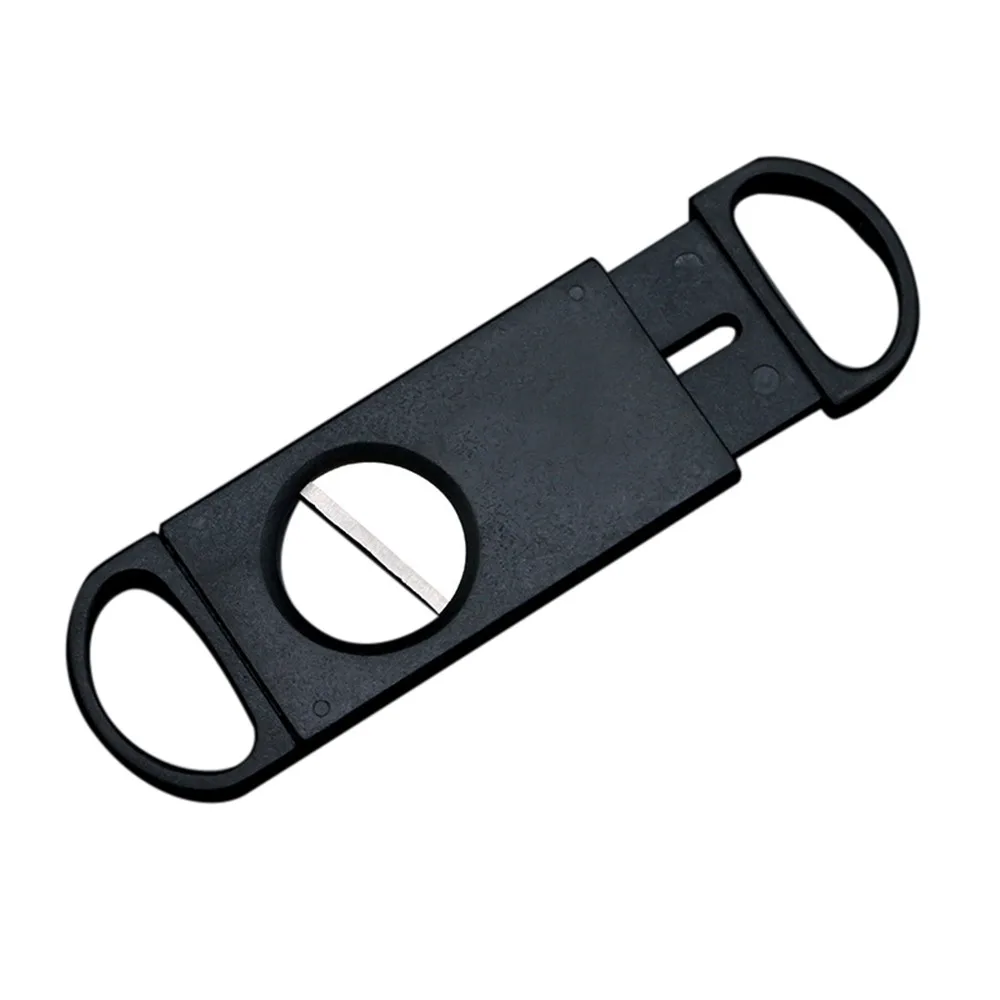 

New Black Pocket Cigar Cutter Cigar Scissors Pocket Scissors D315