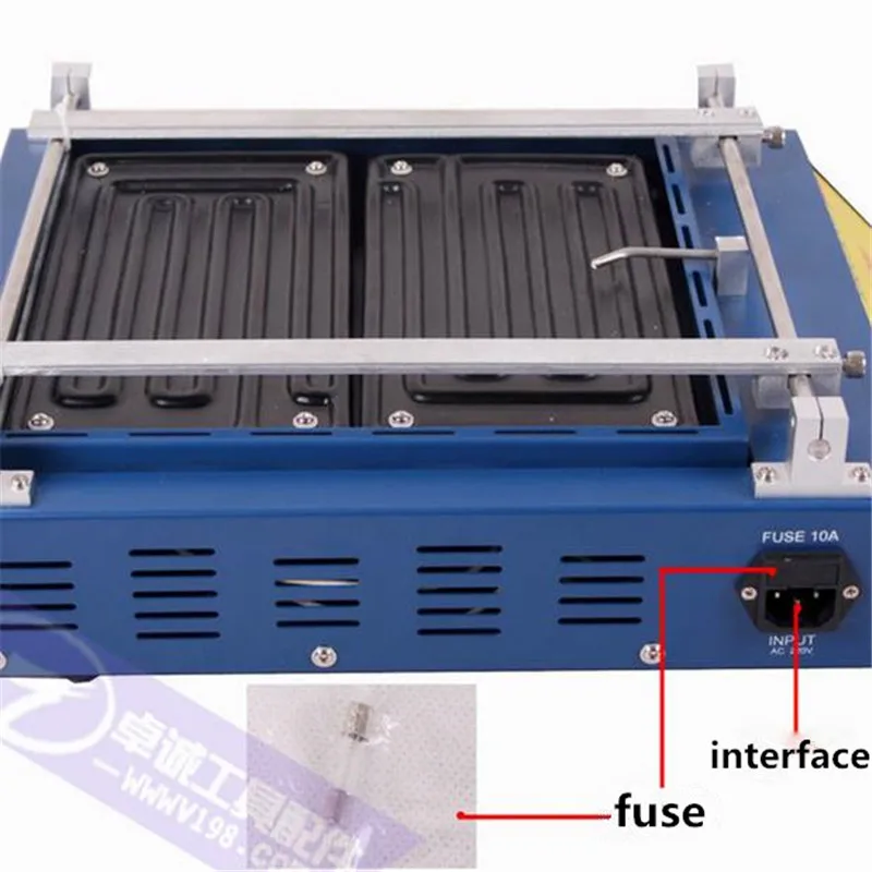 220V или 110V Puhui T8280 PCB подогреватель IR Подогрев плиты T 8280 подогрев печи 0 450градусов