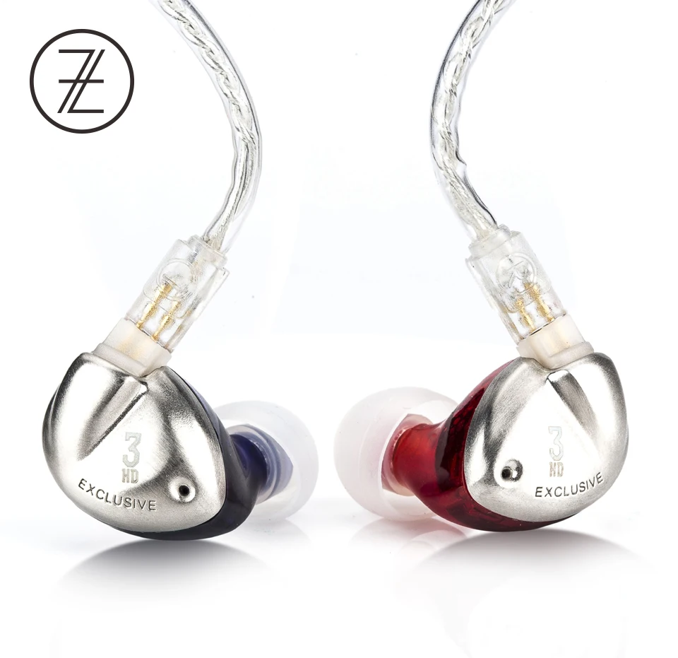 

The Fragrant Zither TFZ EXCLUSIVE 3 Ear Hook Wired Earphone HIFI Earphones Monitor Headset 9 MM In-ear Portable Noise Cancelling