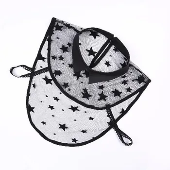 

Lace Transparent Fake Collar Women Detachable Collars Black Vintage Summer White False Collar Shirt Woman Female Nep Kraagie