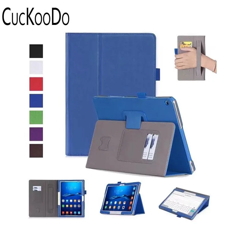 Чехол-подставка CucKooDo из искусственной кожи для планшета Huawei MediaPad M3 Lite 10 1 дюйма с