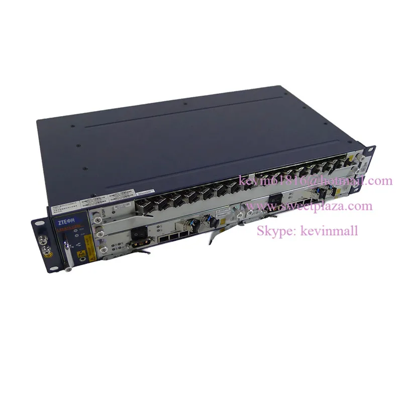 ZTE 19 &quotдюймовый ZXA10 C320 EPON или GPON OLT высокотехнологичное оборудование wtih 10GE плата