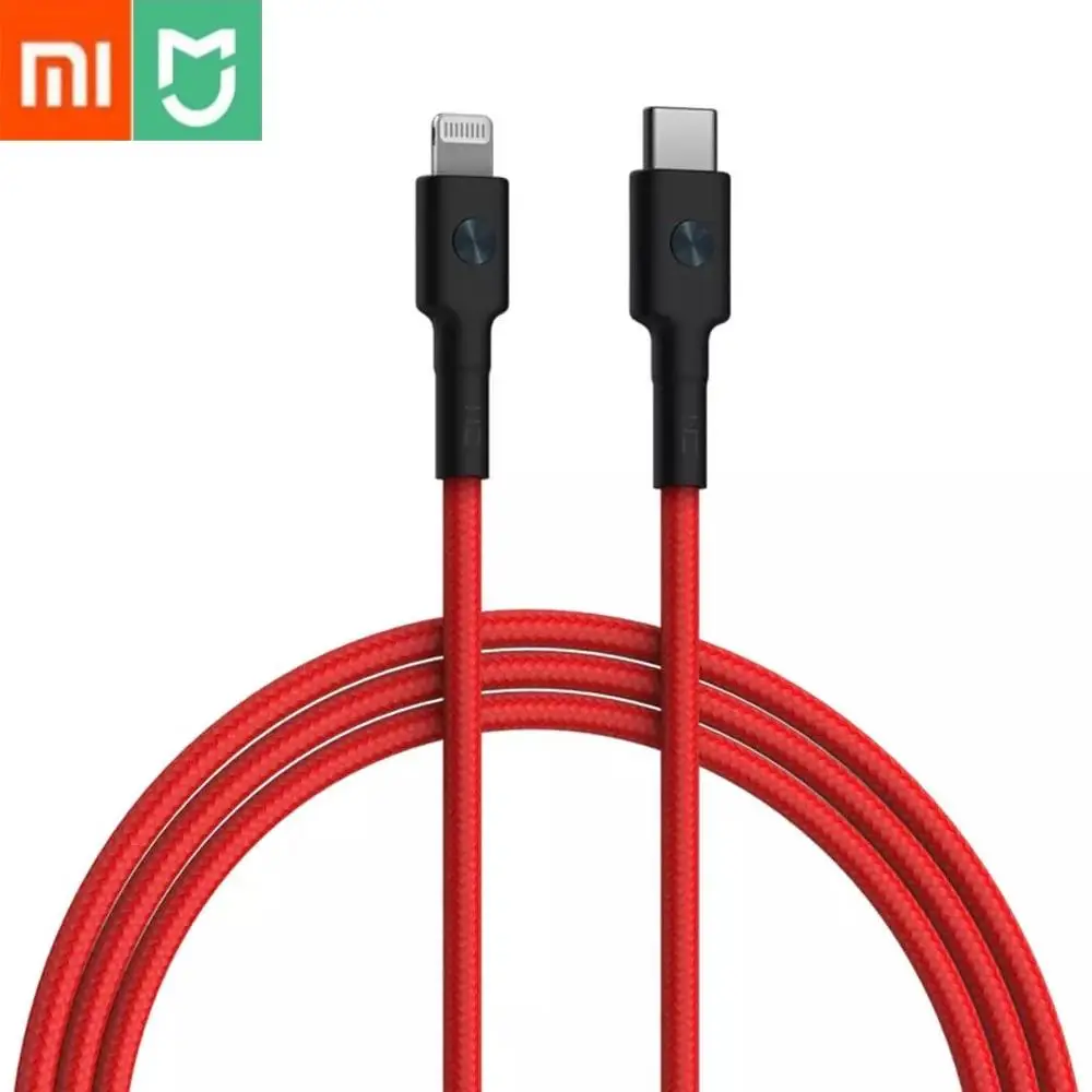 

Xiaomi ZMI USB-C To Lightning Type C For Lightning MFI Certified 3A 18W Fast Charge PD For iPhone+Ipad Data Cable Charging Cable