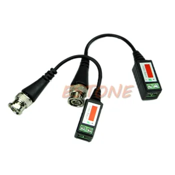 

Deek-Robot 1 Pair BNC Connector Coaxial Cable Adapter CCTV Camera Passive Video Balun new