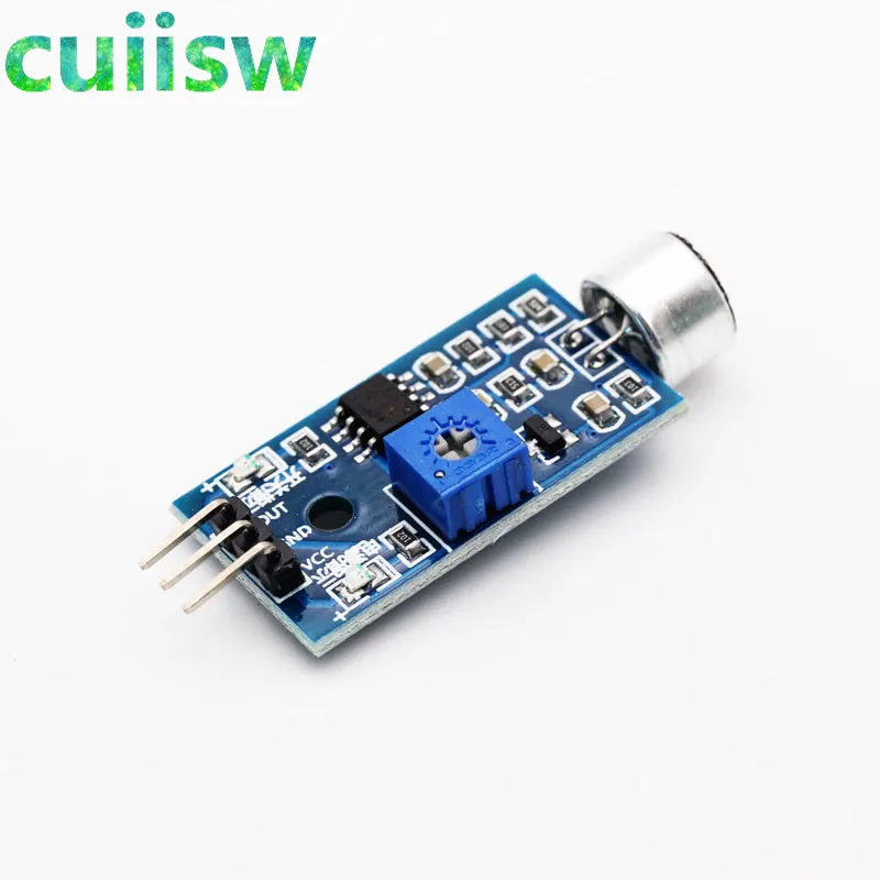 

50pcs Sound Detection Sensor Module Sound Sensor Intelligent Vehicle For arduino