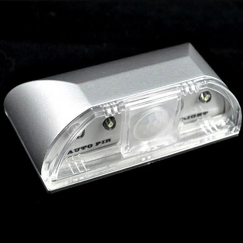 4 LED Door Lock Body Motion Sensor Led Night Light PIR Keyhole Sensitive Detector lamp Indoor lighting