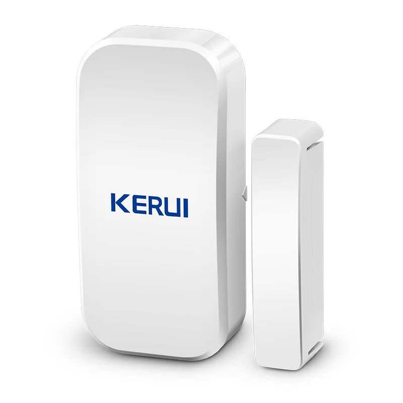 KERUI WIFI GSM Burglar Security Alarm System Smoke Detector SMS APP Control With 10 PIR Motion Detector And 12 Door Sensor