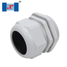 10 шт. белый M36* 1,5 Водонепроницаемый 18-25 мм нейлоновые кабельные сальники черный Пластик разъем