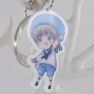 Animation Axis power Hetalia world Wrinkle Key Holder для всех стран, брелок для ключей, подвеска Portachiavi - Цвет: 6