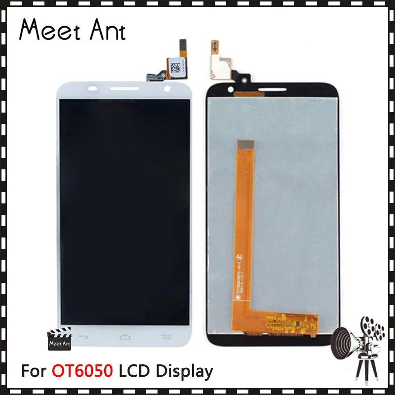 

10pcs High Quality 5.5'' For Alcatel One Touch Idol 2S OT6050 6050 6050Y LCD Display Screen With Touch Screen Digitizer Assembly