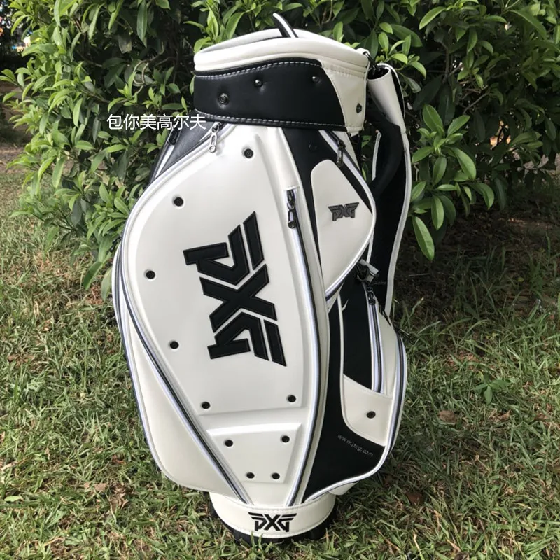 golf bag pxg golf clubs ball bags black white color men complete set