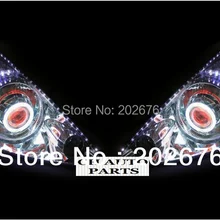 Ча, 2003-2007 хэтчбек светящиеся кольца V3, светодиодный бровей и BI-XENON проектора сравнима с совместимые автомобили: подходит