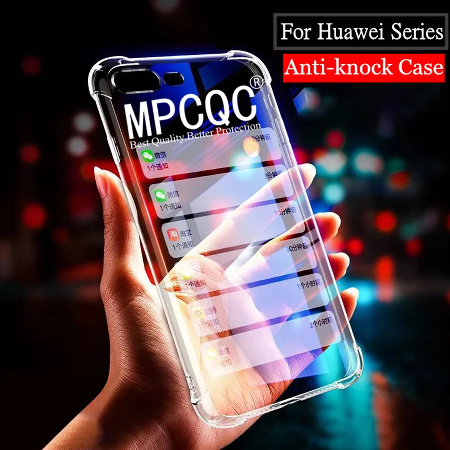 For Huawei P20 Lite P30 Pro Anti-knock Soft TPU Silicon Phone Case P10 Plus P8 2017 Honor 8A 9 Back Cover cases |