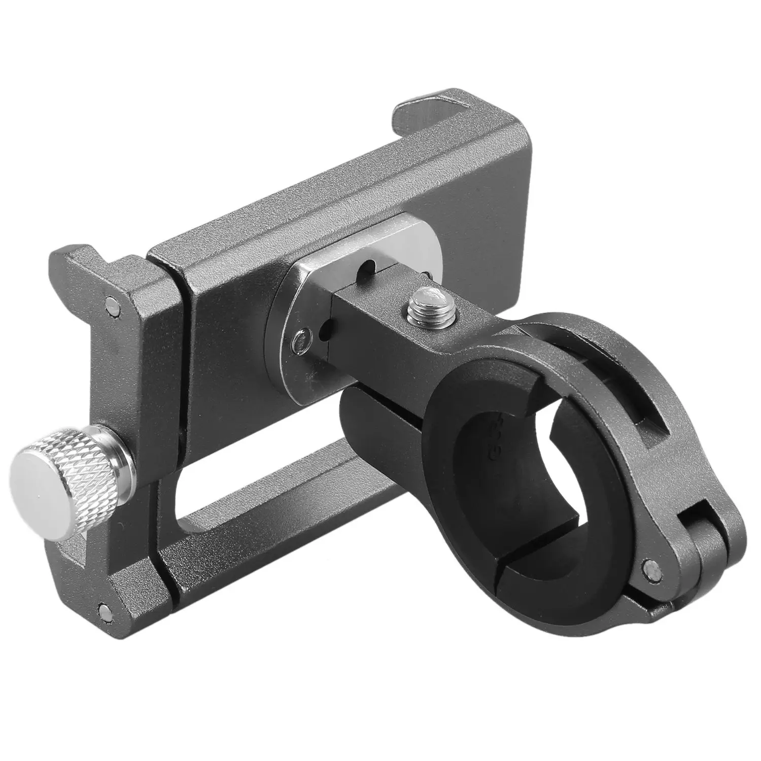 

GUB G-85 Adjustable Universal Bike Phone Stand For 3.5-6.2inch Smartphone Aluminum Bicycle Handlebar Holder Mount Bracket(silv