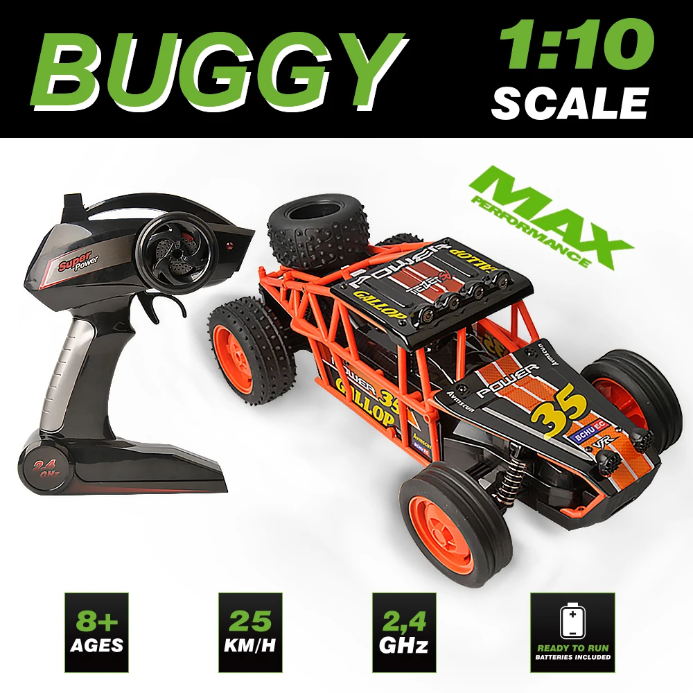 GizmoVine RC автомобиль 2WD 2,4 ГГц рок сканеры ралли восхождение автомобиль 4x4 Bigfoot автомобиль дистанционного Управление модель с -дорога 25 км/ч