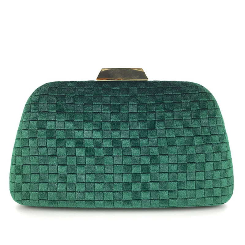 

RURU monkey Women Evening Bags Flannelette Bouguer Print Patchwork Soft Handbags Vintage Chain Shoulder Women Bags