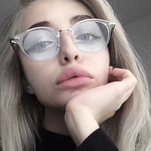 Новые модные женские очки, оправа для мужчин, оправа для очков, винтажные круглые прозрачные линзы, очки, оптическая оправа для очков