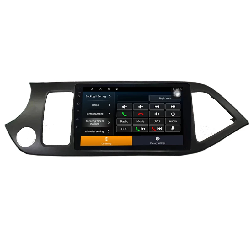 Android 8 1 специальный автомобильный DVD для Kia Morning 2011 2016 & Picanto с OBD2 Mirror Link BT 3G WiFi (без