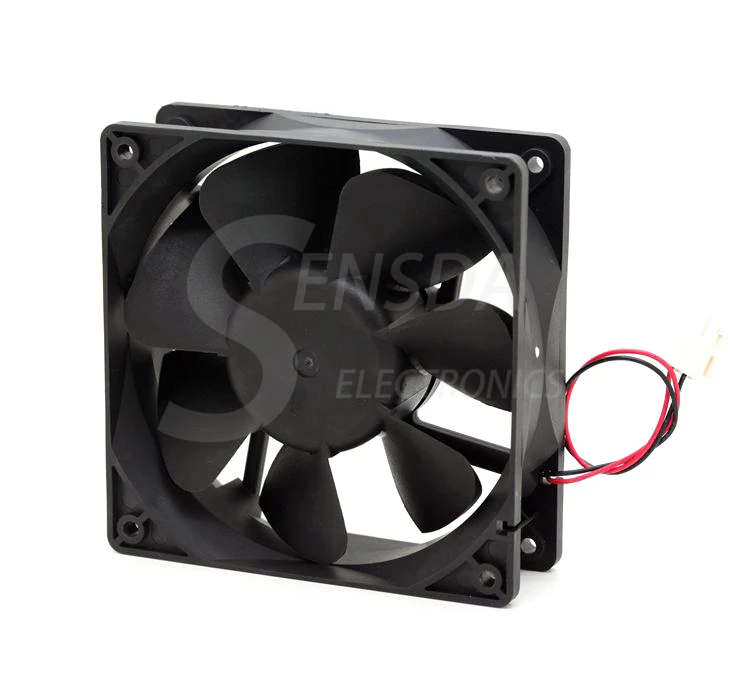 Для delta wfb12he DC 12V 0.60A вентилятор охлаждающего сервера 120x120x38 мм 2 контактный|blower