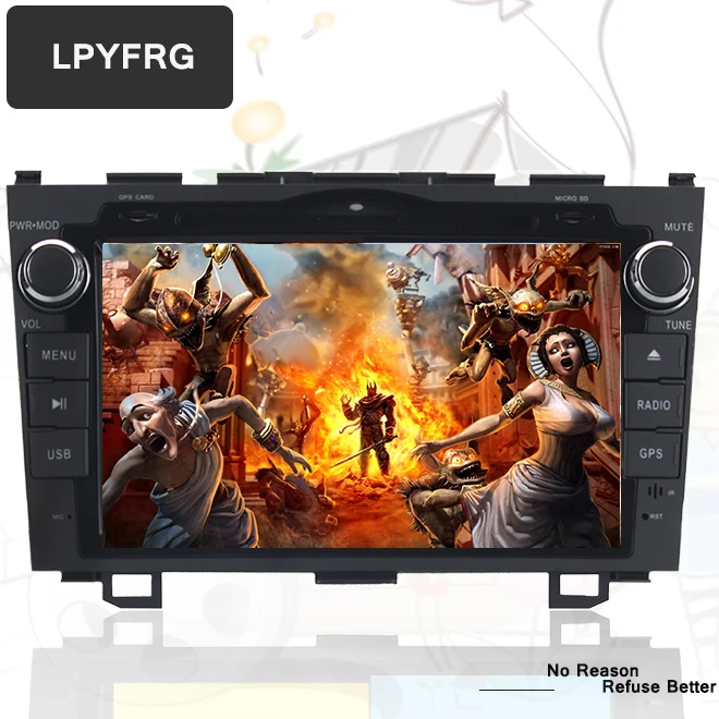 Flash Deal HD Octa Core A9 1.6GHz 1024X600 Android 9.0 Car DVD Player For Honda CRV CR-V 2006-11 4G WiFi GPS Navigation Stereo Video SD dvd 0