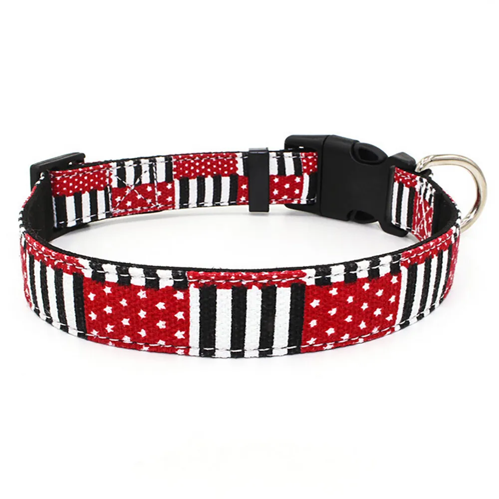 Dog Collar Personalized Nylon Pet Dog Tag Collar Custom Puppy Cat