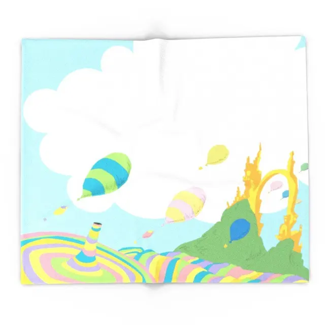 oh the places you ll go dr seuss 51 x 60 blanket in blankets