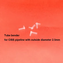 YOTAT 4 шт. СНПЧ локоть/СНПЧ трубогиб для СНПЧ трубопровода с Внешний диаметр: 2,5 мм