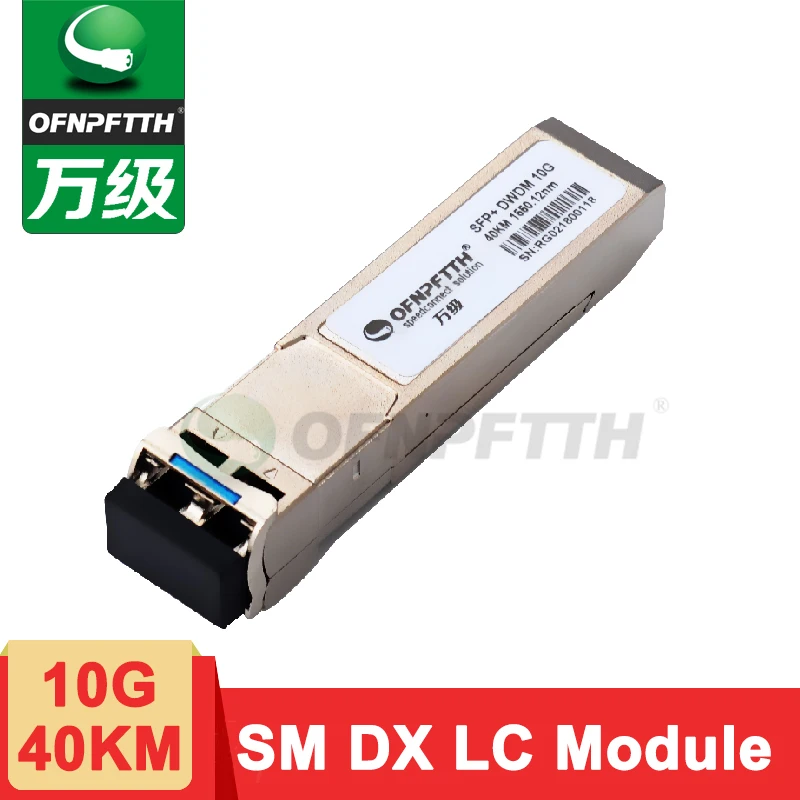 10G SFP оптические модули трансивера DWDM 40KM одномодовые LC двойные волокна|Детали