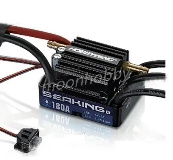 Hobbywing Seaking 180A V3 Electronic Speed Controller ESC for RC Boats free shipping with tracking