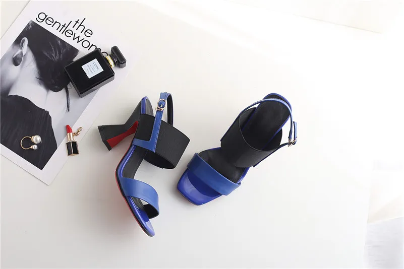 FEDONAS/женские туфли-лодочки; выразительные босоножки из натуральной кожи; необычный стиль; Высокий каблук; ремешок с пряжкой; Новинка; босоножки; Летняя женская обувь