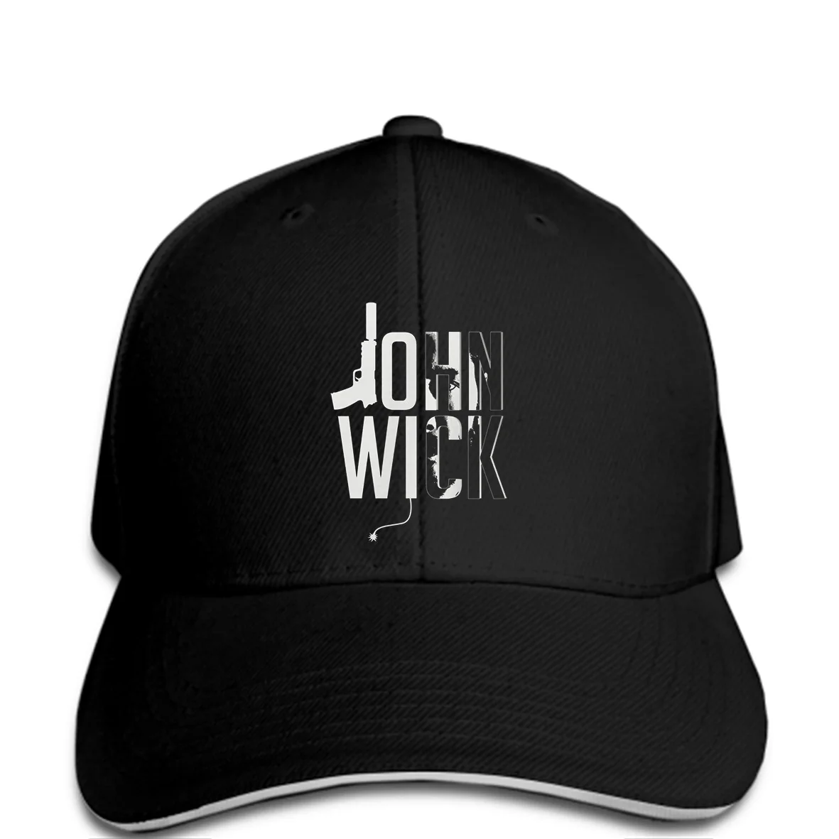 Мужская бейсболка John Wick Black Tsnapback забавная шапка Новинка tsnapback wo men