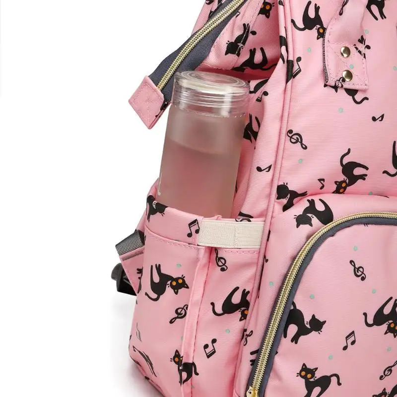Мумия материнства подгузник коврик для коляски большой Ёмкость детские путешествия рюкзак для мам кормящих сумка Baby Care многоразовые