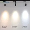 Modern Track Light Zoomable Adjustable Beam Angle Rail lamp Spot Clothing Shoes Shop Zoom Exhibition Gallery Lamp COB Spotlights 6