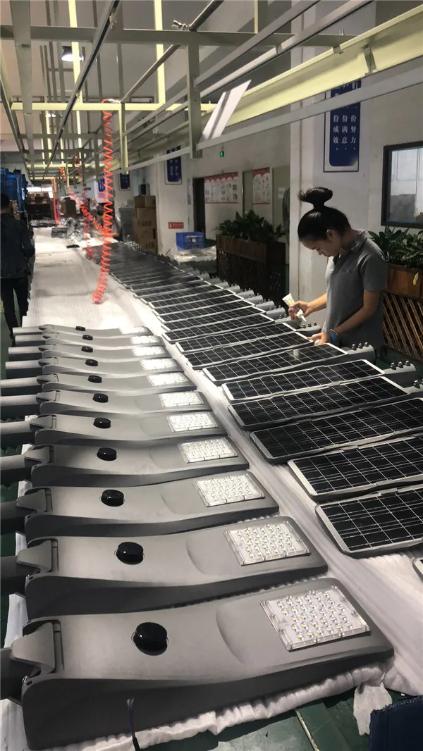 30W Black solar street light 6