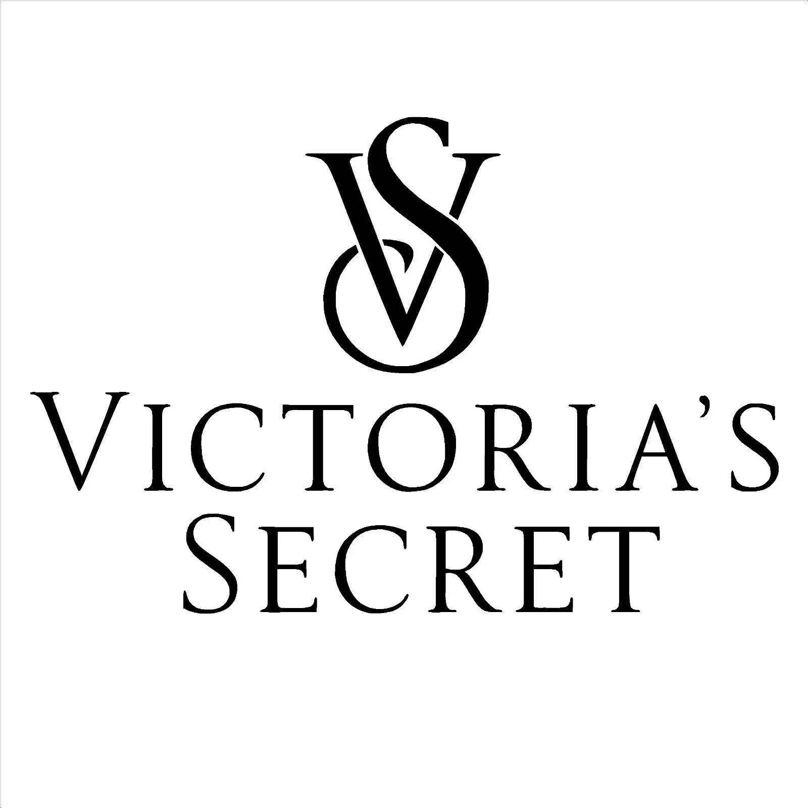 Fashion Removable Wall Sticker VICTORIAS SECRET VICTORIA'S Secret Vinyl Wall Art Sticker Decal Free Shipping