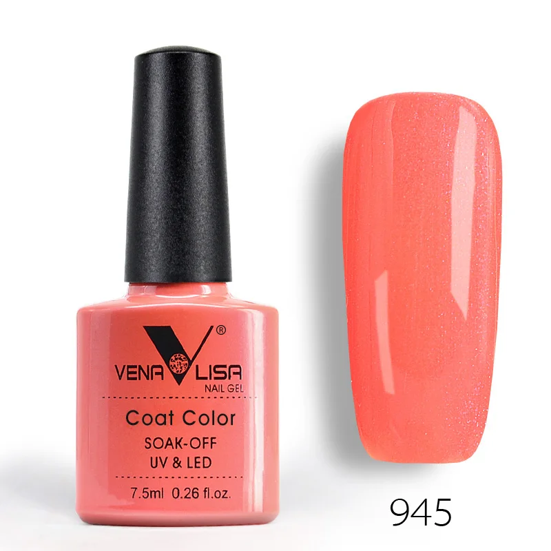 61508 CANNI Гель-лак для ногтей Venalisa гель замачиваемый УФ СВЕТОДИОДНЫЙ Цветной Гель-лак для ногтей - Цвет: 945