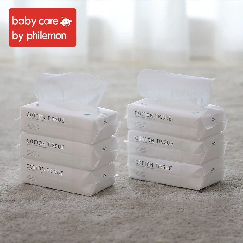 

Babycare Wet Wipes Baby Hand And Mouth Wipes Without Chemical Bleach Fluroescnet Malonate Formaldehyde Thicken Cotton 6Bags