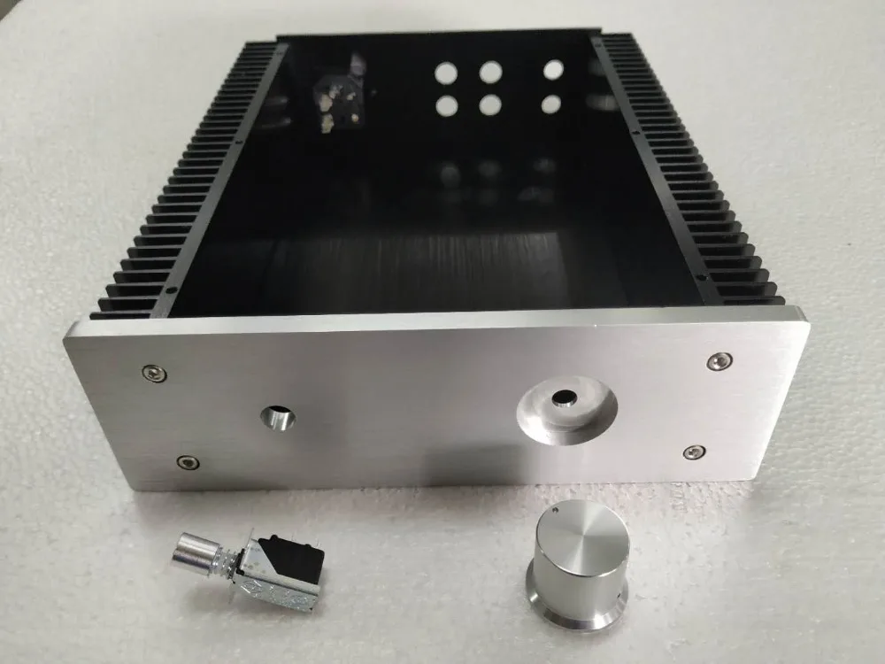 BRZHIFI BZ2107 series duplo radiador alumínio para amplificador de potência