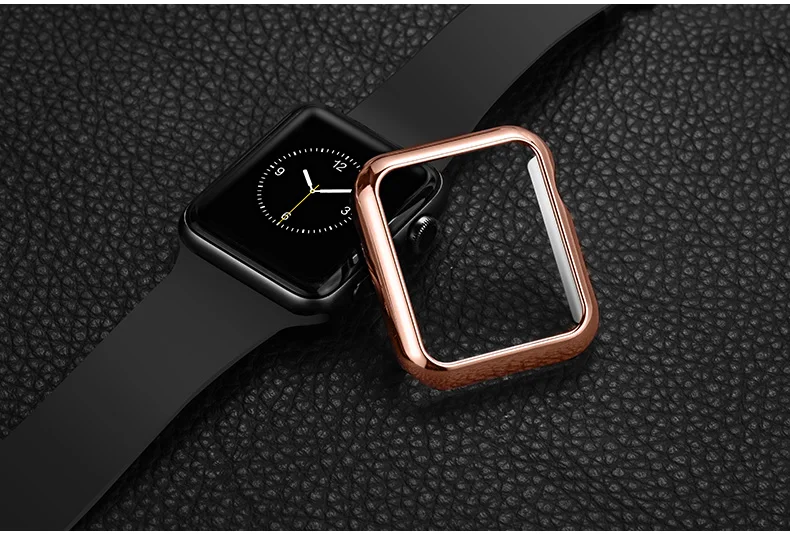 HOCO брендовый Пластиковый корпус для часов для iWatch 44 мм 40 мм крышка Рамка для Apple Watch серия 5 серия 4 чехол с покрытием защитная оболочка