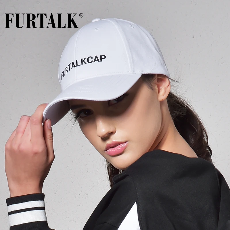 Furtalk الأزياء قبعات للنساء والرجال ماركة الصيف سنببك قوارب التزلج تسلق الرياح قبعة بيسبول لل يوم عاصف
