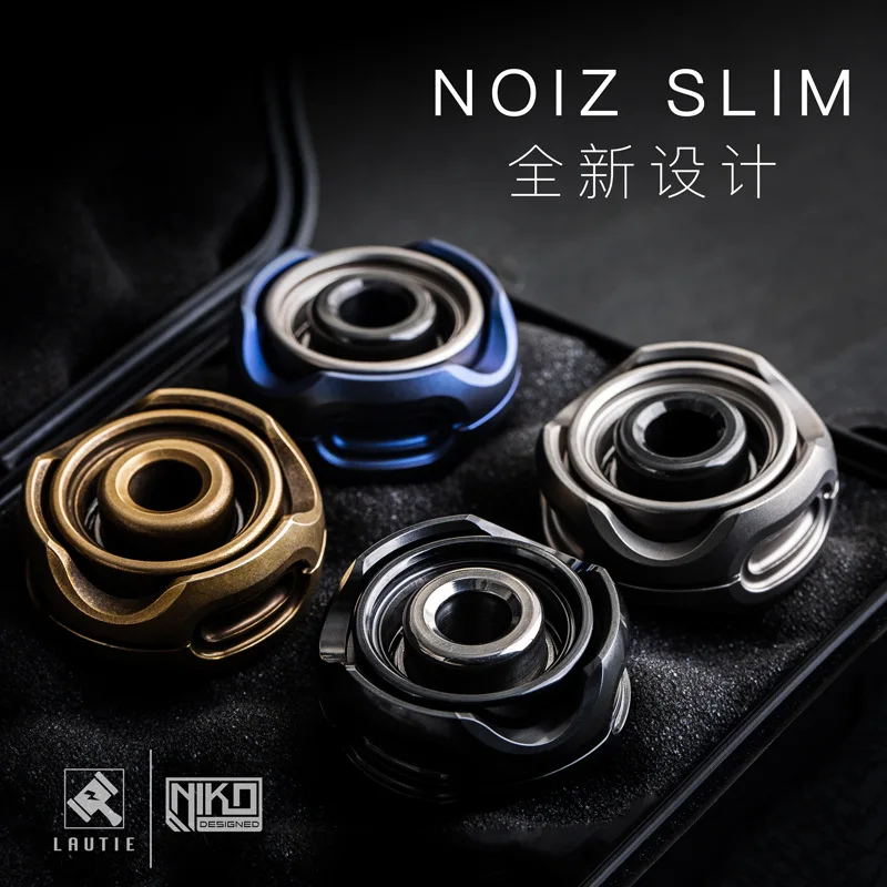 

Slim Rotating Fingertip Gyro Noiz Titanium EDC Gyro Fingertip New Adult Toy Gifts