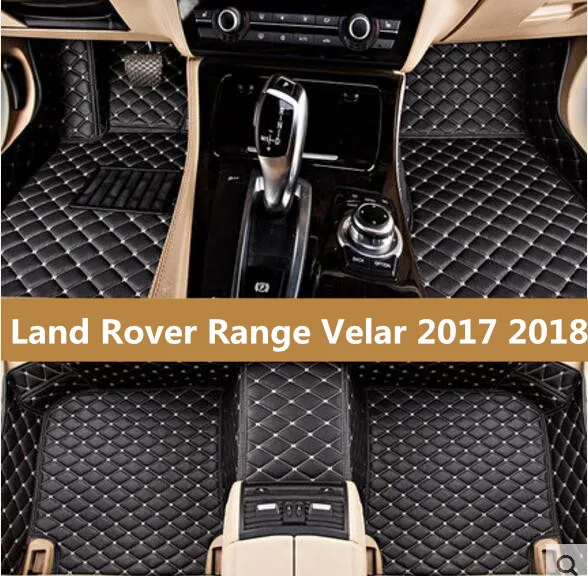 Car Accessories Custom Foot Mats 3D Luxury Leather Car Floor Mats For