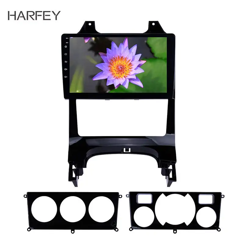 Harfey 9 дюймов Android 8 1 авто радио для Peugeot 2008 2009-2012 GPS Navi автомобильный мультимедийный