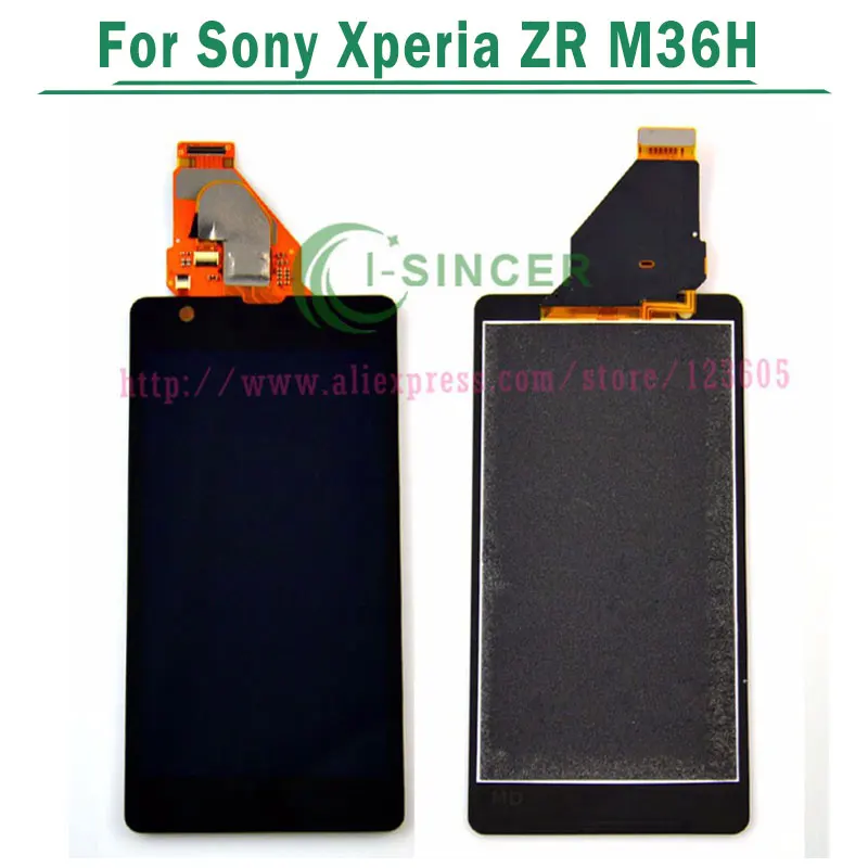 For Sony Xperia ZR M36h M36 C5503 C5502 LCD Screen and Touch Digitizer Assembly complete display